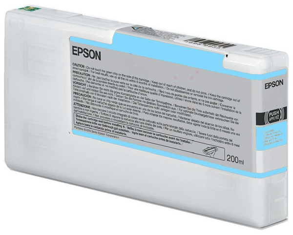 Original EPSON T6535 light cyan Tintenpatrone