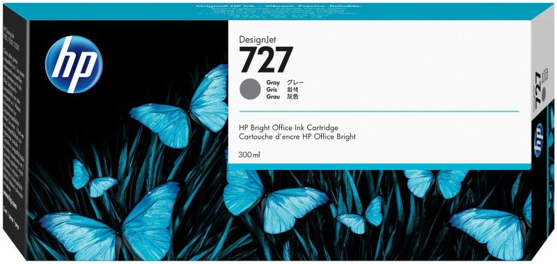 Original HP 727 | F9J80A Tinte Grau XL