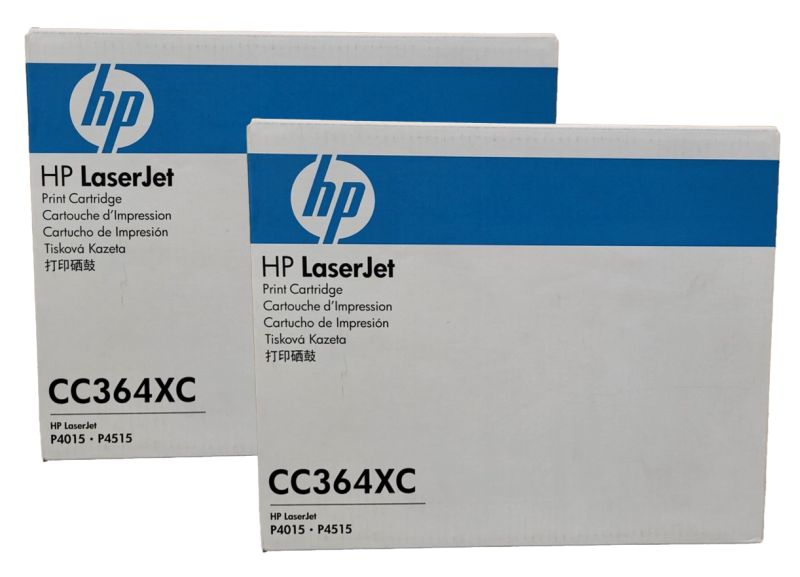Original HP CC364XD | CC364XC | 64X Toner Schwarz | 2 Stück | XL