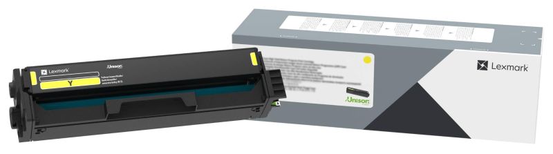 Original Lexmark 20N0H40 Toner Gelb XL