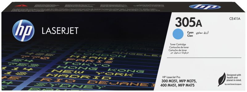 Original HP CE411A | 305A Toner Cyan