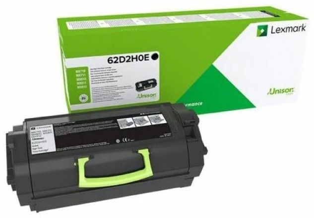 Original Lexmark 622HE | 62D2H0E Toner Schwarz XL