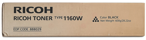 Original Ricoh Type 1160W | 888029 Toner Schwarz