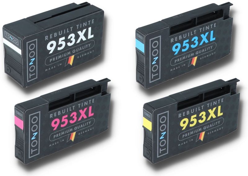 Tonoo® Tinte ersetzt HP 3HZ52AE | 953XL BK|C|M|Y Spar Set XL
