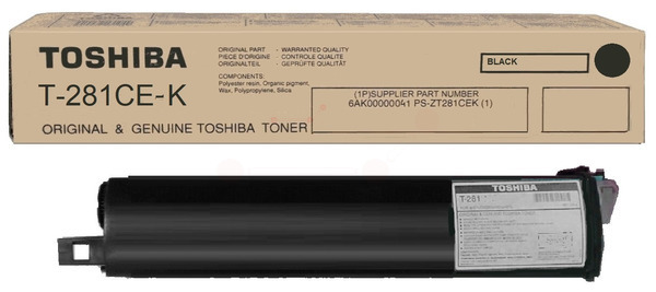 Original Toshiba T-281CE-K | 6AJ00000041 Toner Schwarz
