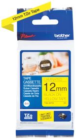 Brother Schriftband TZe-631S | 12 mm | Schwarz auf Gelb | 4 m