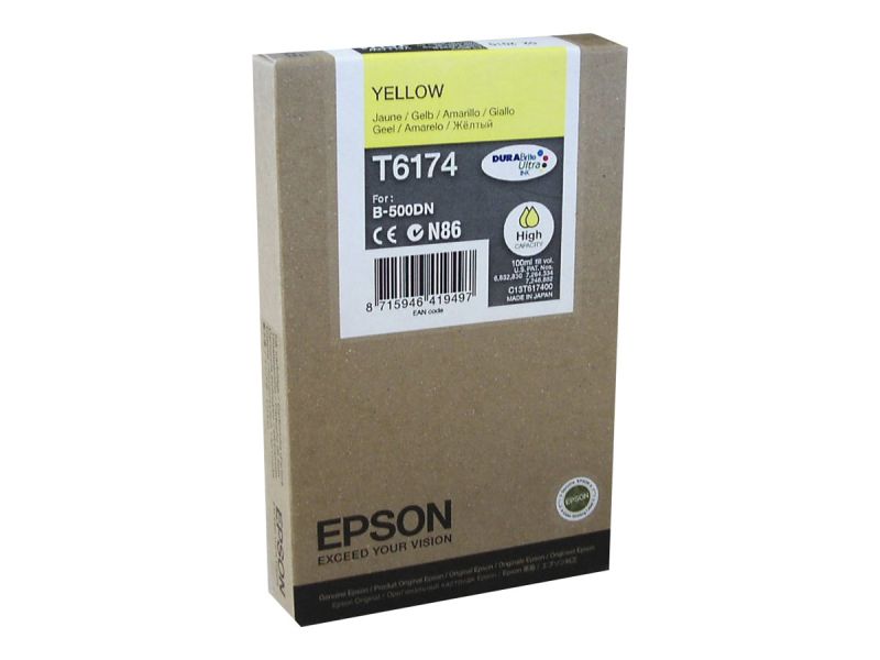 Original Epson T6174 | C13T617400 Tintenpatrone Gelb ( 2023 ) 