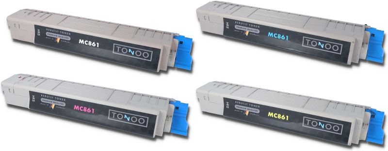 Tonoo® Toner ersetzt OKI MC861 | Spar Set XL