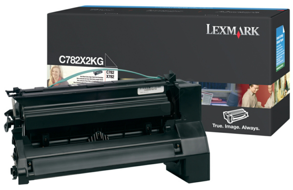 Original Lexmark C782X2KG Toner Schwarz