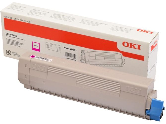 Original OKI 46443102 Toner Magenta XL