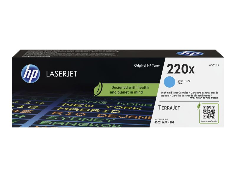 Original HP W2201X | 220X Toner Cyan XL