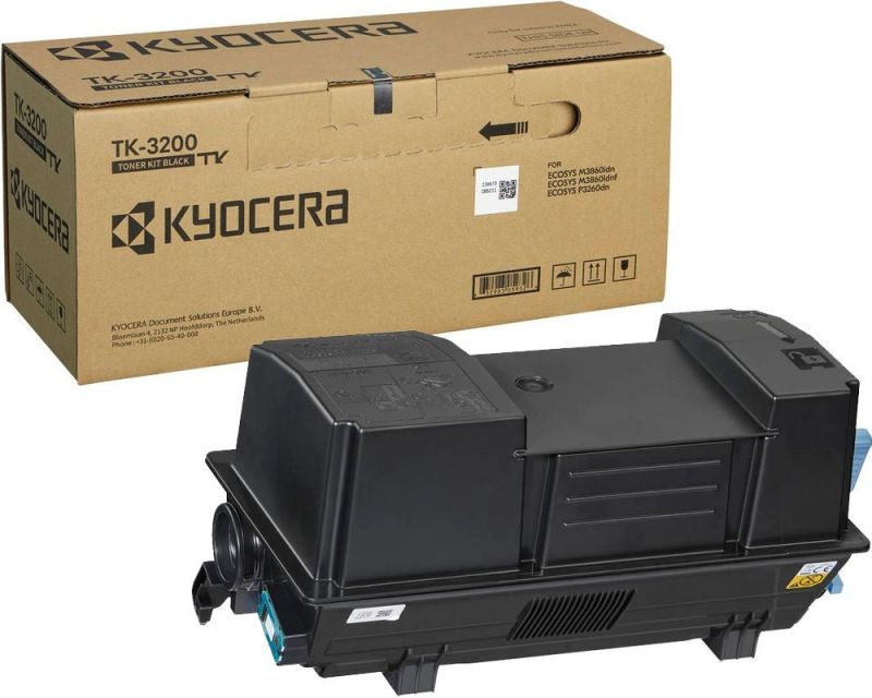 Original Kyocera TK3200 | 1T02X90NL0 Toner Schwarz