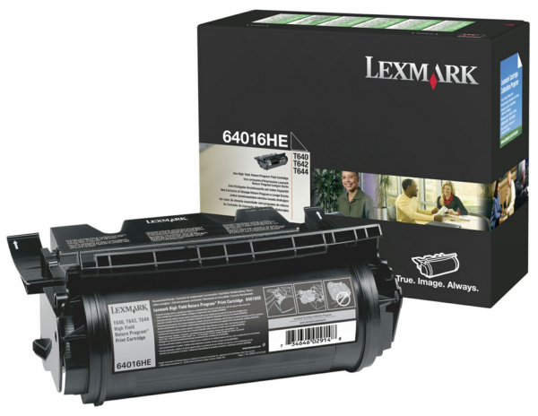 Original Lexmark 64016HE Toner Schwarz