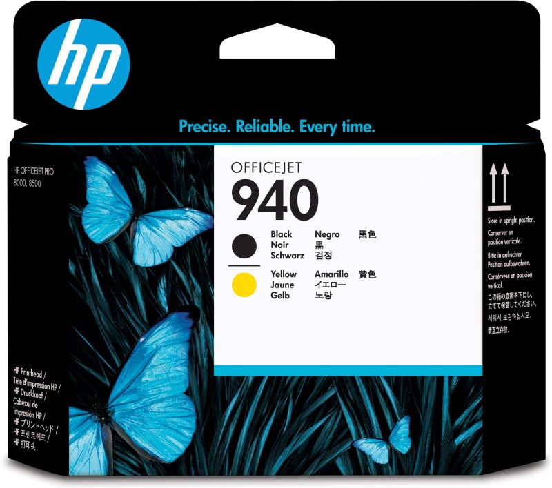 Original HP 940 | C4900A Druckkopf Schwarz & Gelb ( 2020 )