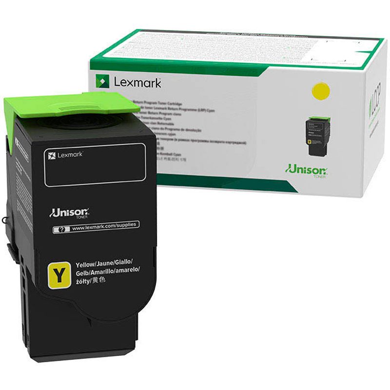 Original Lexmark 78C2XY0 Toner Gelb XL