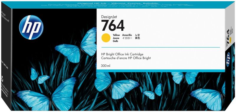 Original HP 764  | C1Q15A Tinte Gelb ( 2024 )