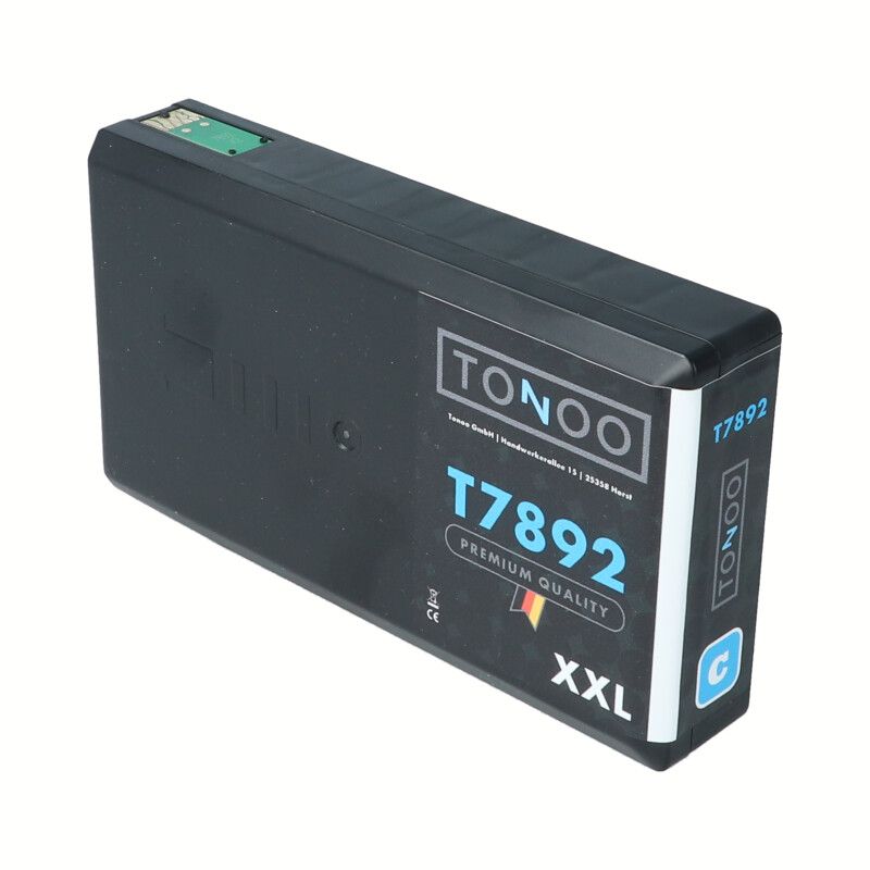 Tonoo® Tinte ersetzt Epson 79XXL | T7892XXL | C13T789240 Cyan XXL