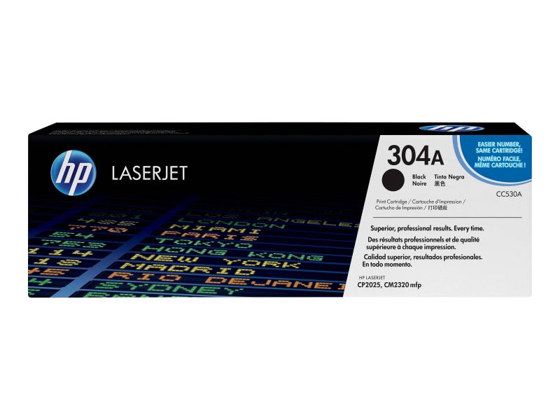 Original HP CC530A | 304A Toner Schwarz