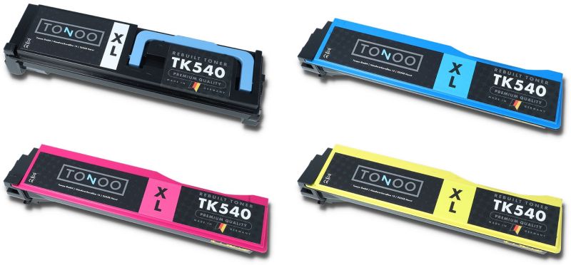 Tonoo® Toner ersetzt Kyocera TK540 | FS-C5100dn | Spar Set XL