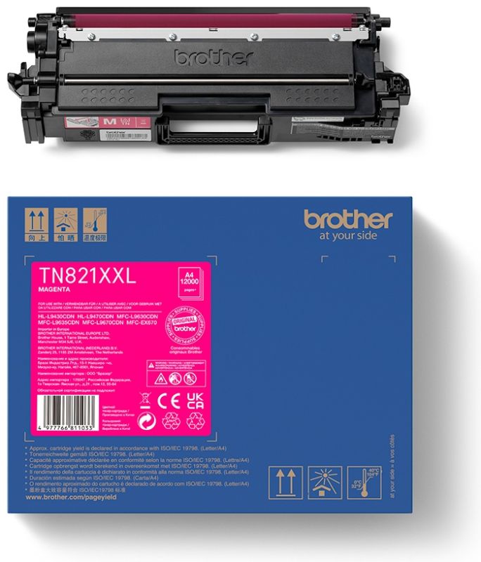 Original Brother TN821XXLM | TN824MP Toner Magenta XXL