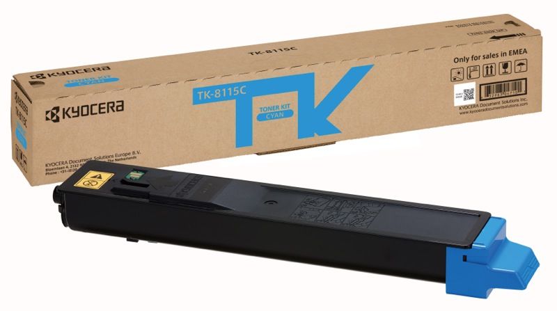 Original Kyocera TK8115C Toner Cyan