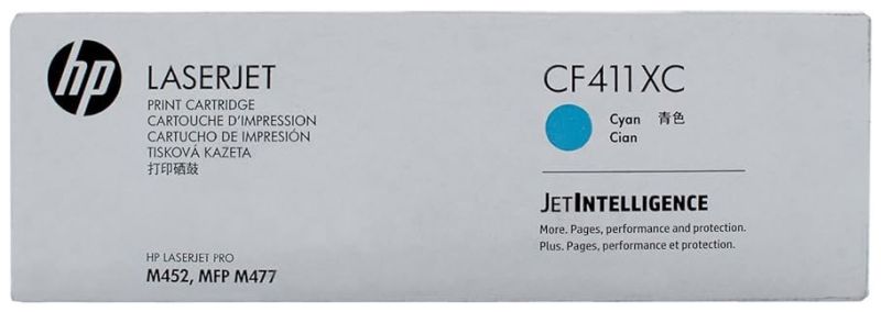 Original HP CF411X | CF411XC | 410X Toner Cyan XL