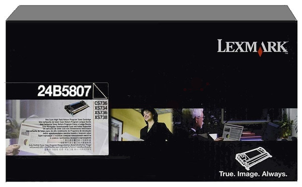 Original Lexmark 24B5807 Toner Schwarz