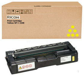 Original Ricoh 407546 Toner Gelb