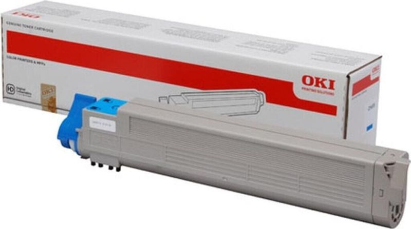 Original OKI 43837131 Toner Cyan