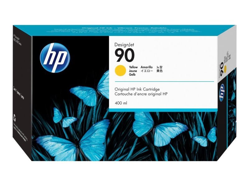 Original HP 90 | C5065A Tinte Gelb XL ( 2020 )