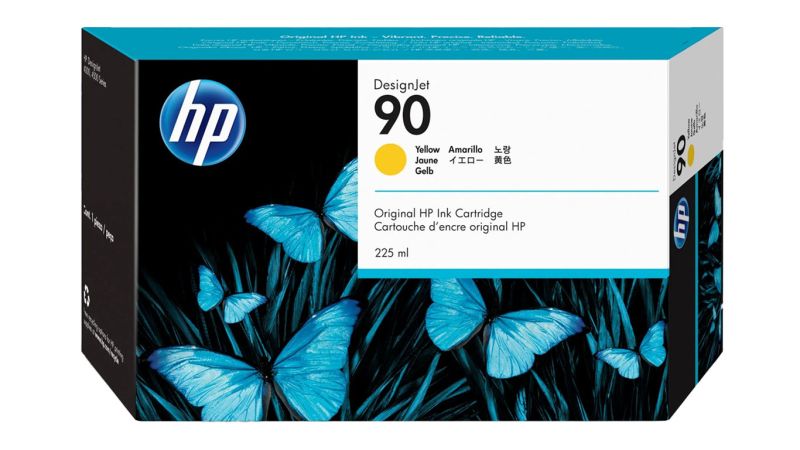 Original HP 90 | C5064A Tinte Gelb ( 2019 )