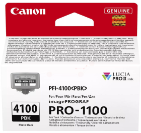 Original Canon PFI4100PBK | 6777C001 Tintenpatrone Foto Schwarz