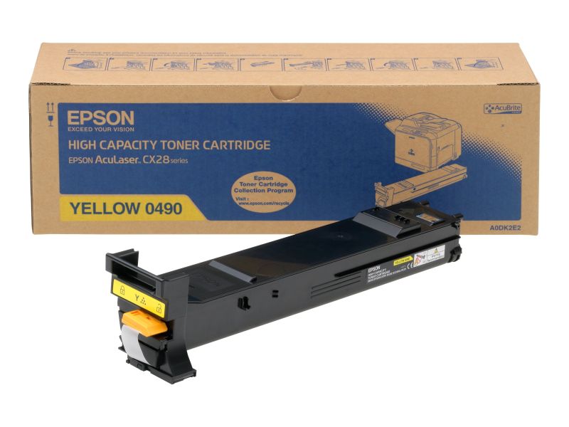 Original Epson 0490 | C13S050490 Toner Gelb