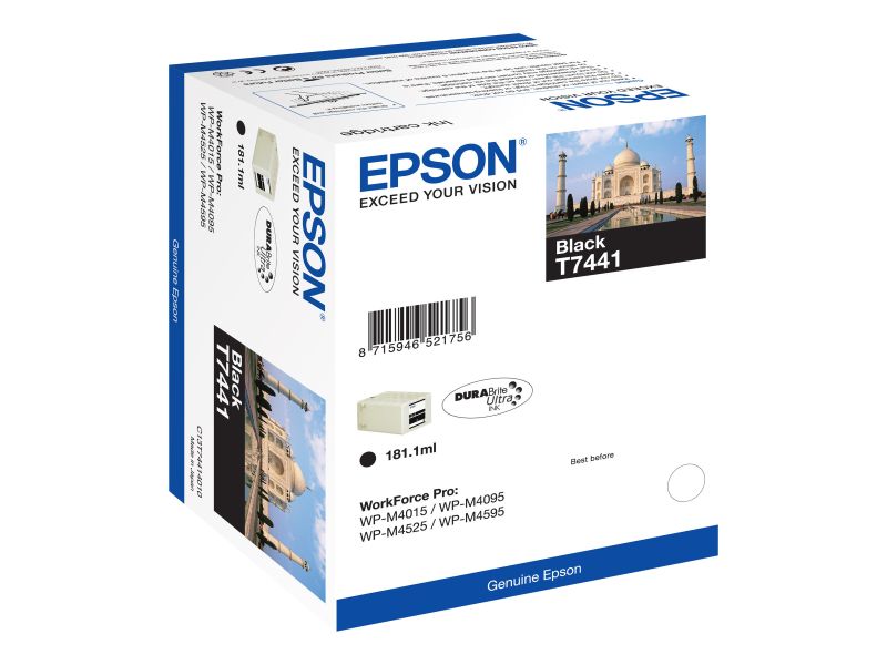 Original Epson T7441 | C13T74414010 Tinte Schwarz ( 2024 )