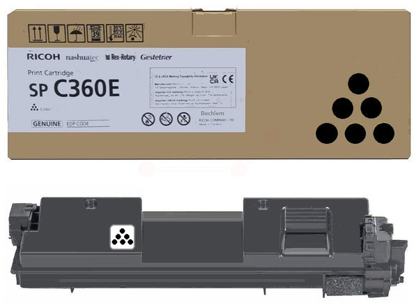 Original Ricoh 408188 Toner Schwarz