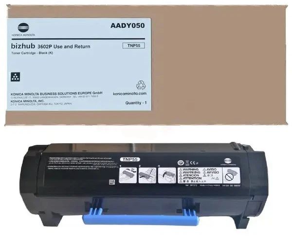 Original Konica Minolta TNP55 | AADY050 Toner Schwarz