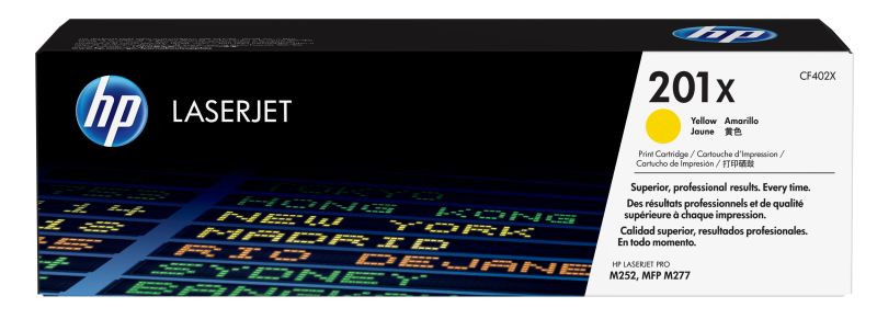 Original HP CF402X | 201X Toner Gelb XL