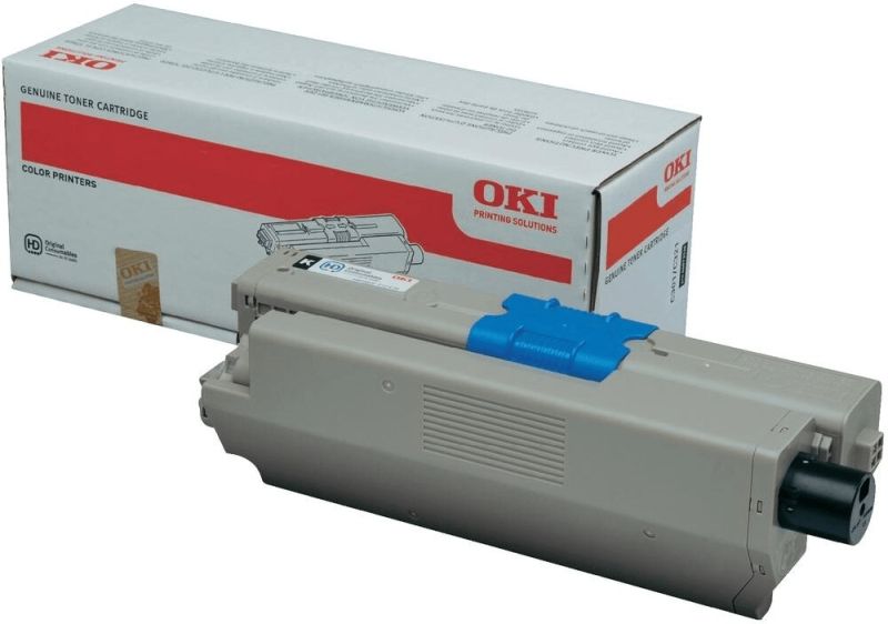 Original OKI 44973536 Toner Schwarz