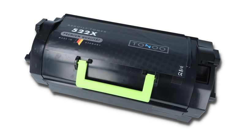 Tonoo® Toner ersetzt Lexmark 522X | 52D2X00 Schwarz XXL