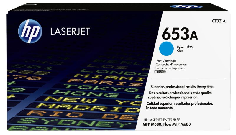 Original HP CF321A | 653A Toner Cyan