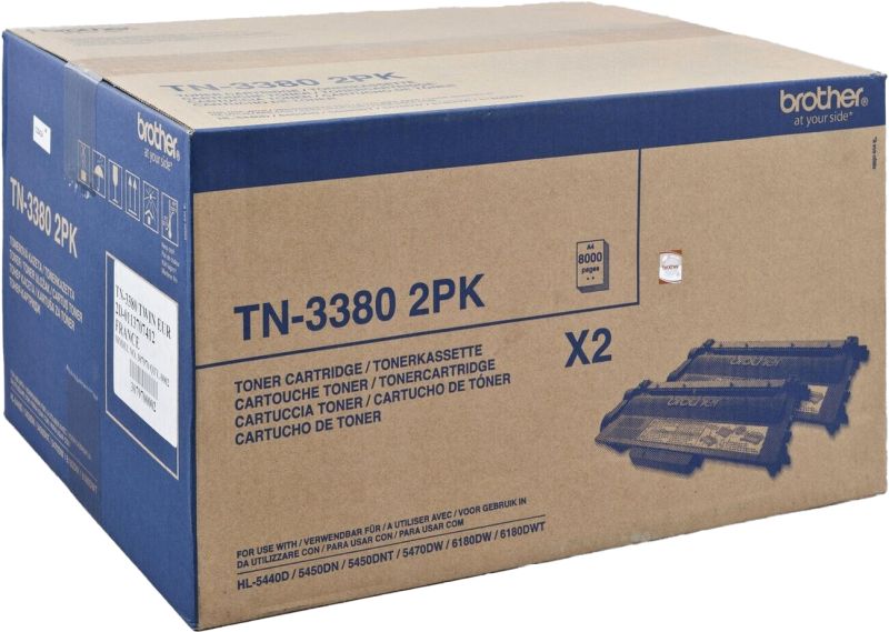 Original Brother TN3380TWIN Toner Schwarz ( 2er-Pack )