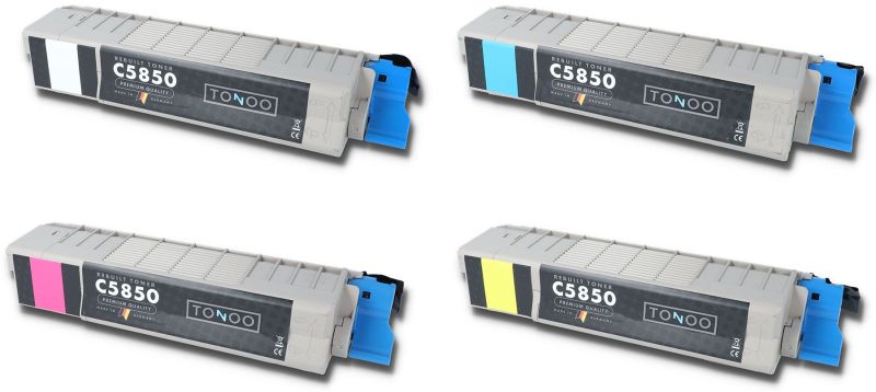 Tonoo® Toner ersetzt OKI C5850 | C5950 | MC560 Spar Set