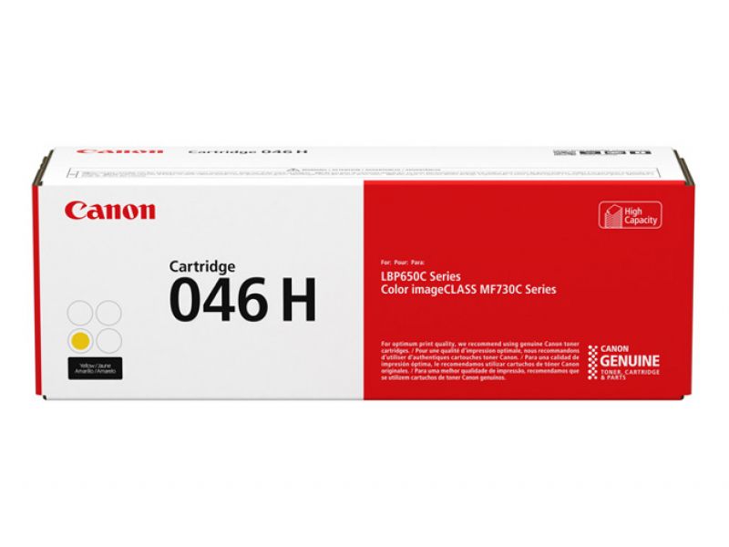 Original Canon 046H | 1251C002 Toner Gelb XL
