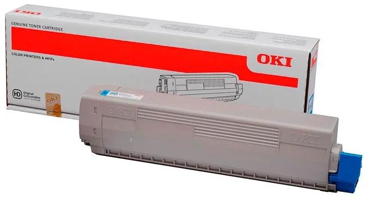 Original OKI 44844615 Toner Cyan