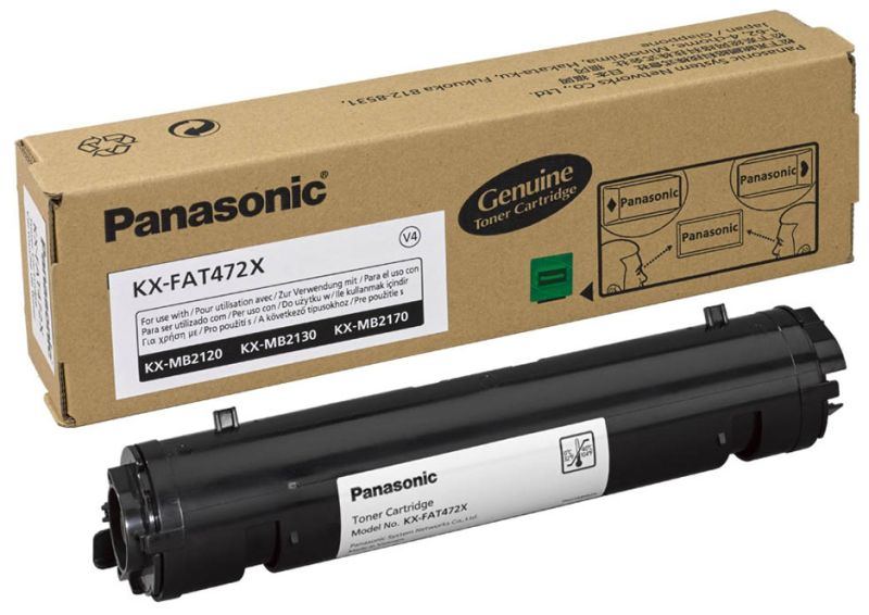 Original Panasonic KX-FAT472X Toner Schwarz