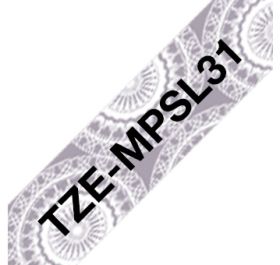 Brother Schriftband TZe-MPSL31 | 12 mm | Farbig sortiert | 4 m