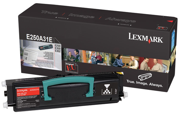 Original Lexmark E250A31E Toner Schwarz
