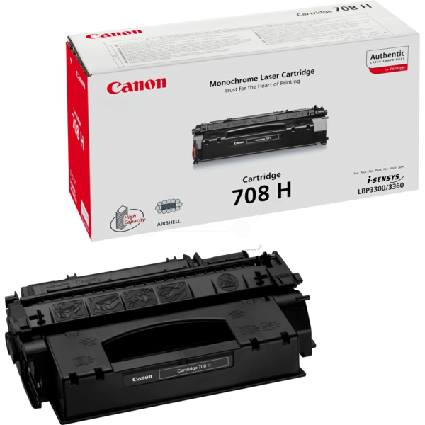 Original Canon 708H | 0917B002 Toner Schwarz XL