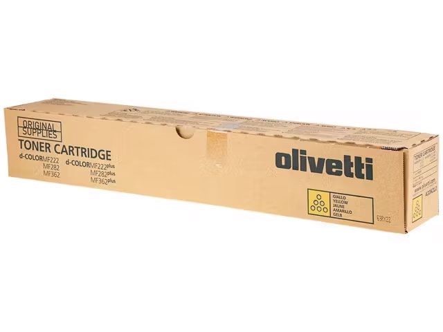 Original Olivetti B1039 Toner Gelb