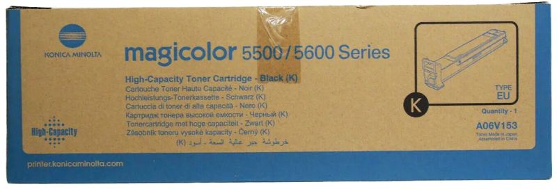 Original Konica Minolta A06V153 Toner Schwarz XL ( B-Verpackung )